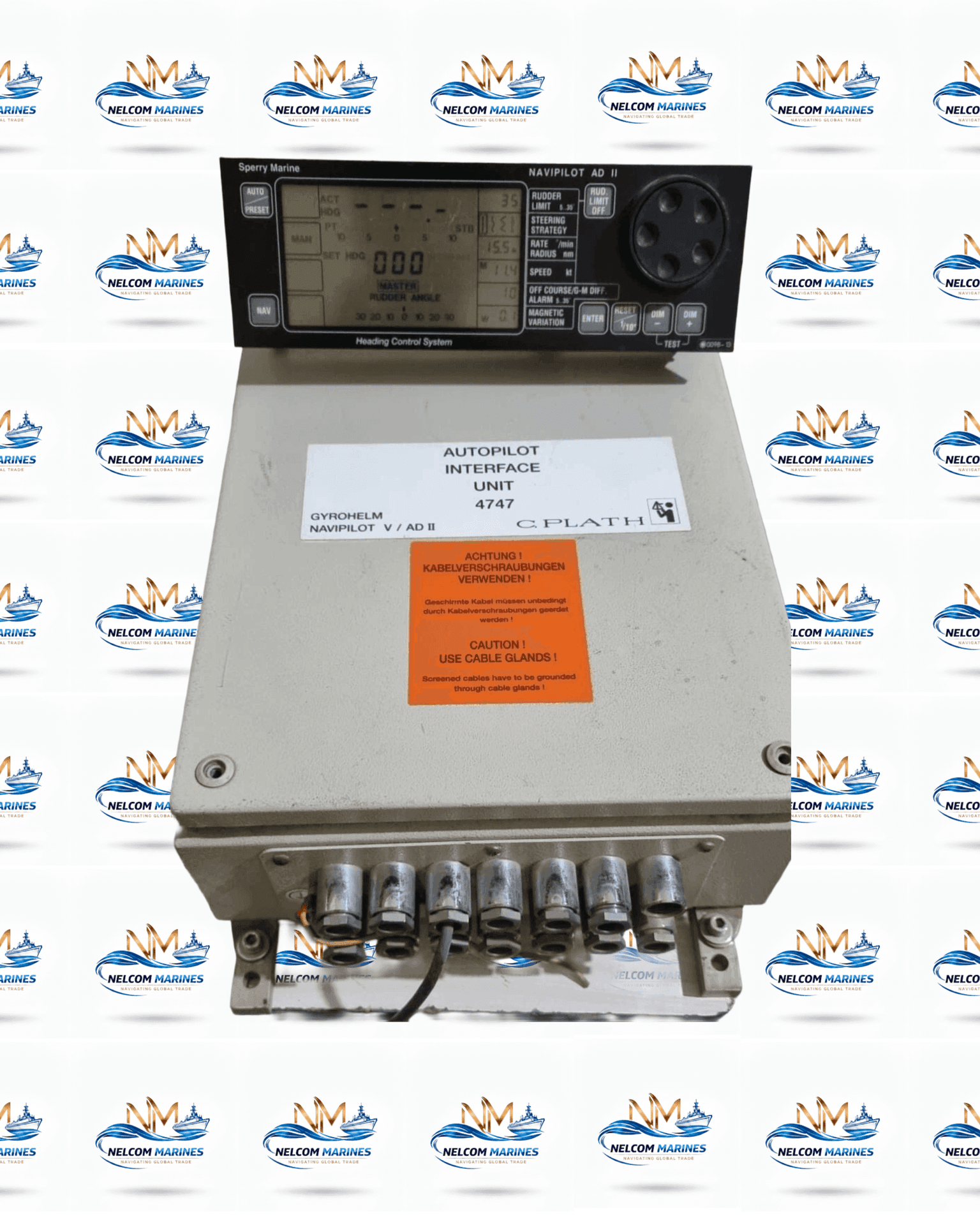 Used SPERRY MARINE NAVIPILOT AD MARINE AUTOPILOT from Alang - Thumbnail 3